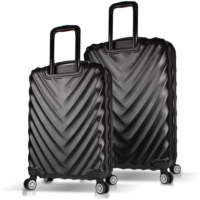 Zoozie Bags Juego de Maletas de 2 Piezas Negro